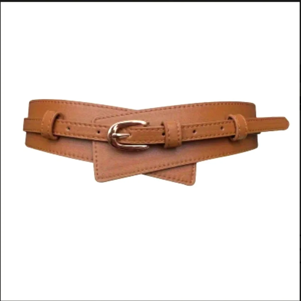 Bohemian Belt S M Gold Buckle Boho Style Belts Light brown dark brown black